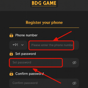 Registration form example